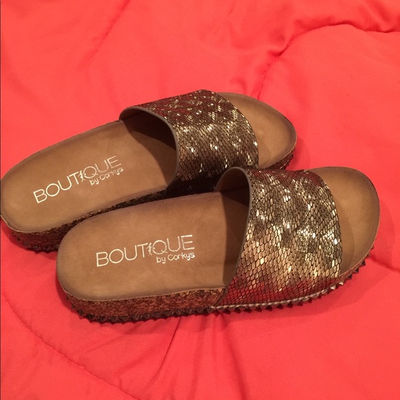 corky’s Shoes - Brand new Corkys brand slide sandals